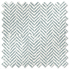 Chevron Stripe, Oslo Blue - Twist&Fit Roller Blind